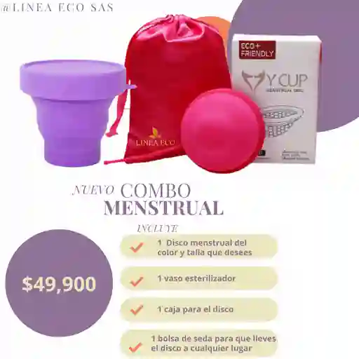 Super Combo Disco L + Vaso Esterilizador