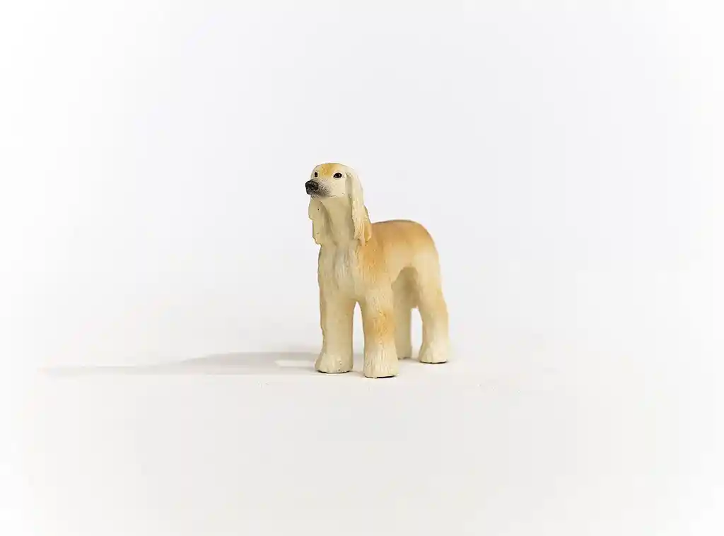 Figura De Animales Perro Lebrel Afgano Niños Y Niñas