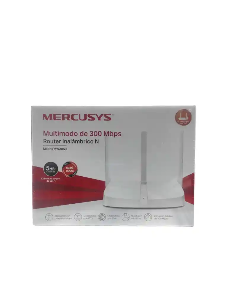 Router Mercusys Multimodo De 300 Mbps Model: Mw306r