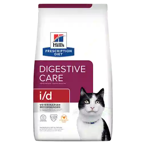 Hills Alimento Para Gatos Id Cuidado Gastrointestinal F I/d 4 Lb