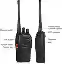 Walkie Talkie Intercomunicador Boquitoqui Kit X 2 Baofeng