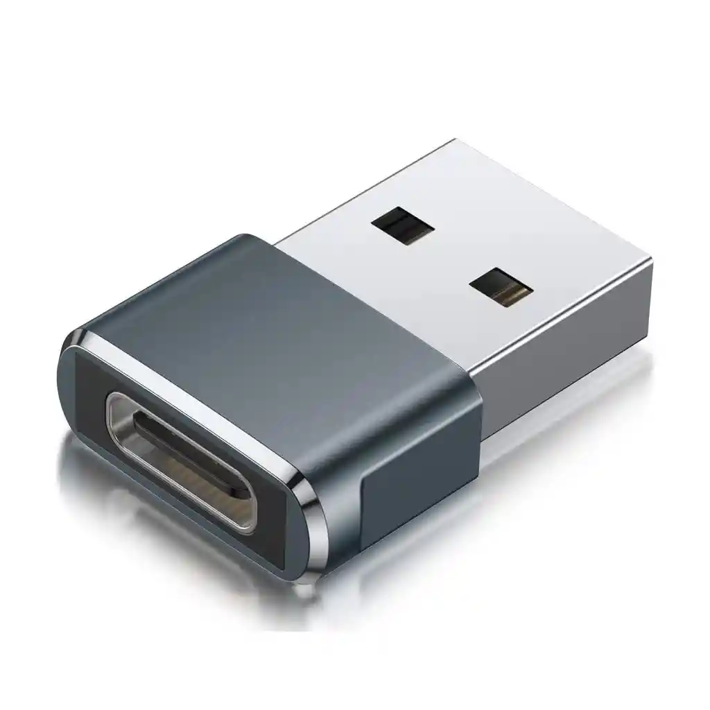 Adaptador Convertidor Tipo C Hembra A Usb Macho Otg Invertido