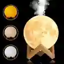 Humificador Luna Aroma 3 Toques Led Lampara