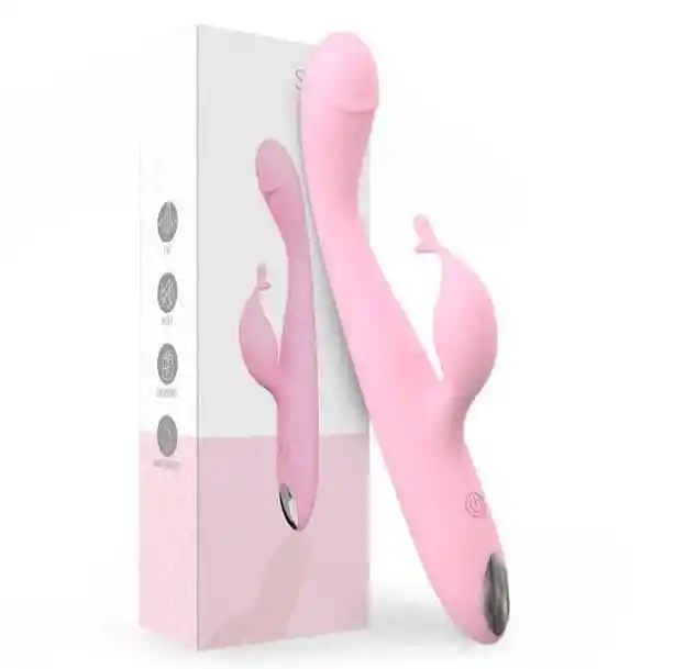 Vibrador Doble Estimulación Clitorial Y Punto G Sherry