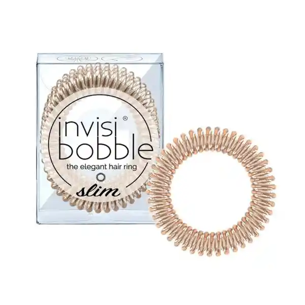 Invisibobble Caucho Slim Bronze Me Pretty