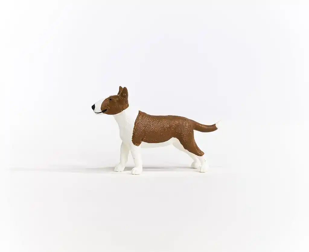 Figura De Animales Perro Bull Terrier Colección Niños Y Niña