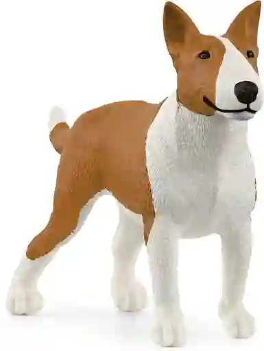 Figura De Animales Perro Bull Terrier Colección Niños Y Niña