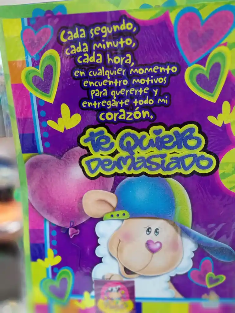 Tarjeta Regalo De Te Quiero Con Mensaje Para Dama Caballero