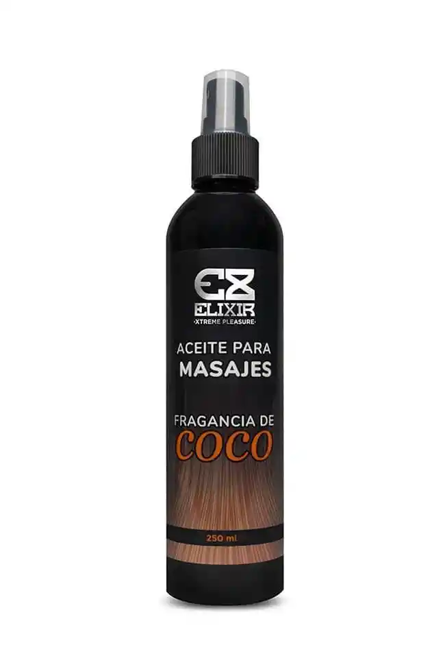 Aceite Corporal Para Masajes Elixir Coco 250 Ml