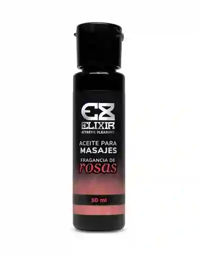 Aceite Corporal Para Masajes Elixir Rosas 30ml