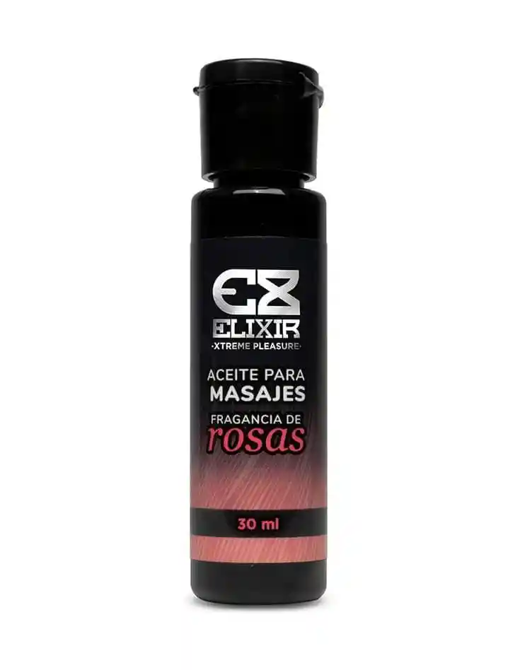 Aceite Corporal Para Masajes Elixir Rosas 30ml