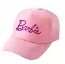 Gorras Barbie Malla Película Ajustable Broche Rosada( Color Aleatorio)