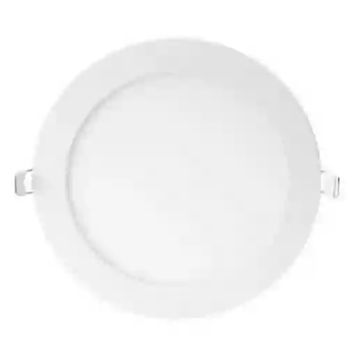 Panel Led De Incrustar Redonda 18w 3000k