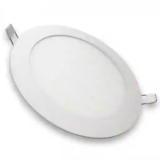 Panel Led De Incrustar Redonda 12w 3000k