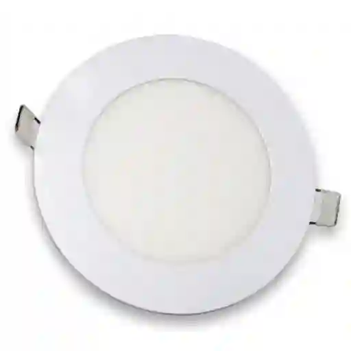 Panel Led De Incrustar Redonda 6w 6500k