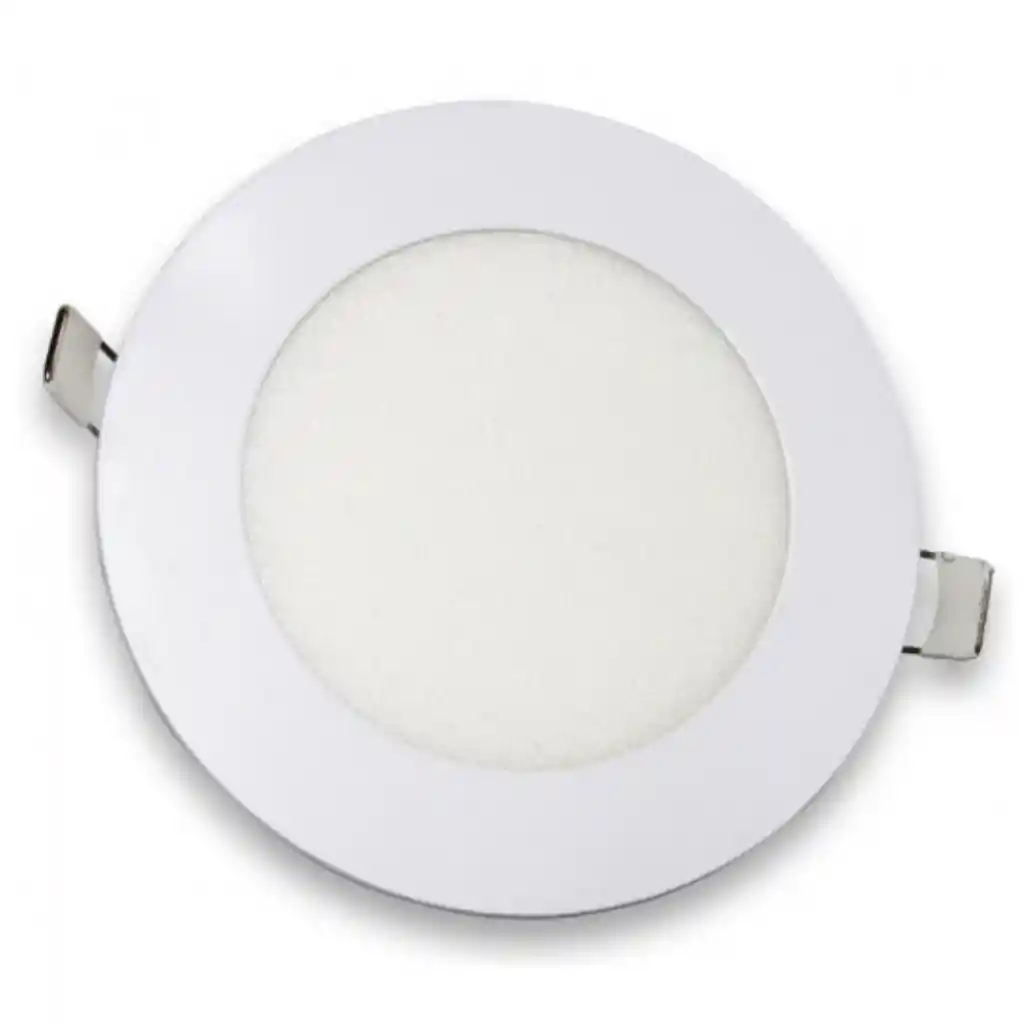 Panel Led De Incrustar Redonda 6w 6500k