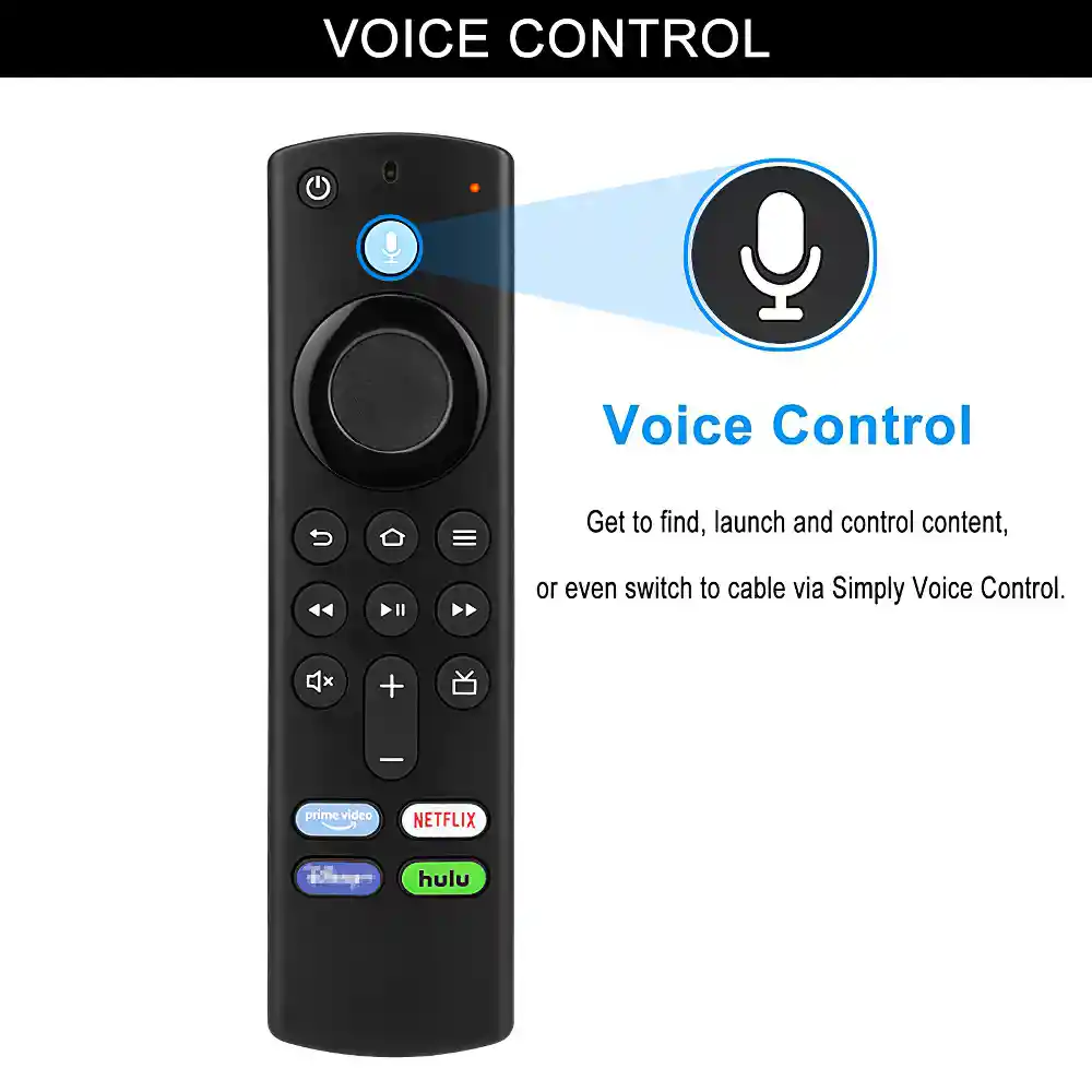Control Remoto Reemplazo Fire Tv Stick Acceso Directo