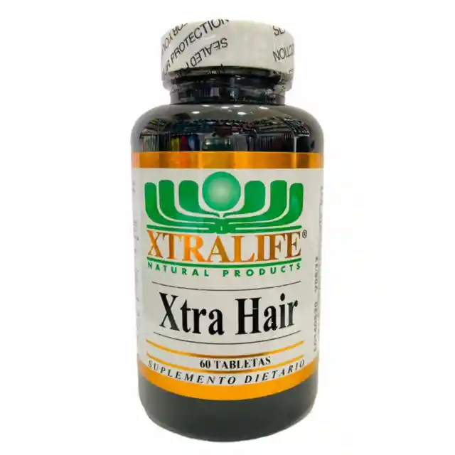 Xtra Hair Vitaminas Para El Cabello 60 Tabletas Xtralife