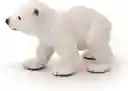 Figura De Animales Cría De Oso Polar Colección Para Niños