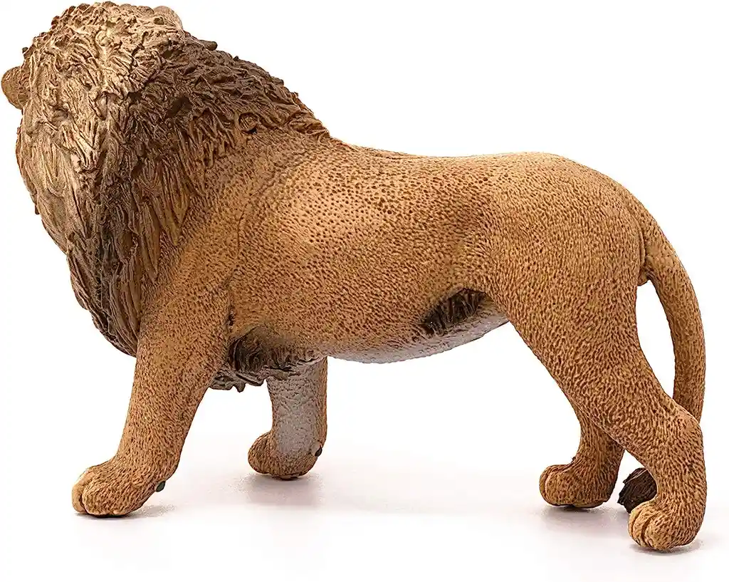 Figura De Animales León Rugiendo Colección Para Niños