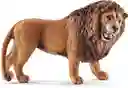 Figura De Animales León Rugiendo Colección Para Niños