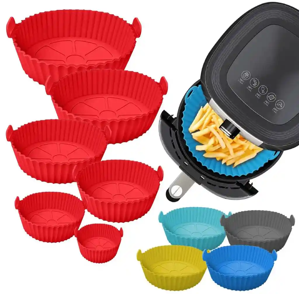 Silicona Reutilizable Freidora De Aire Airfryer Set X6