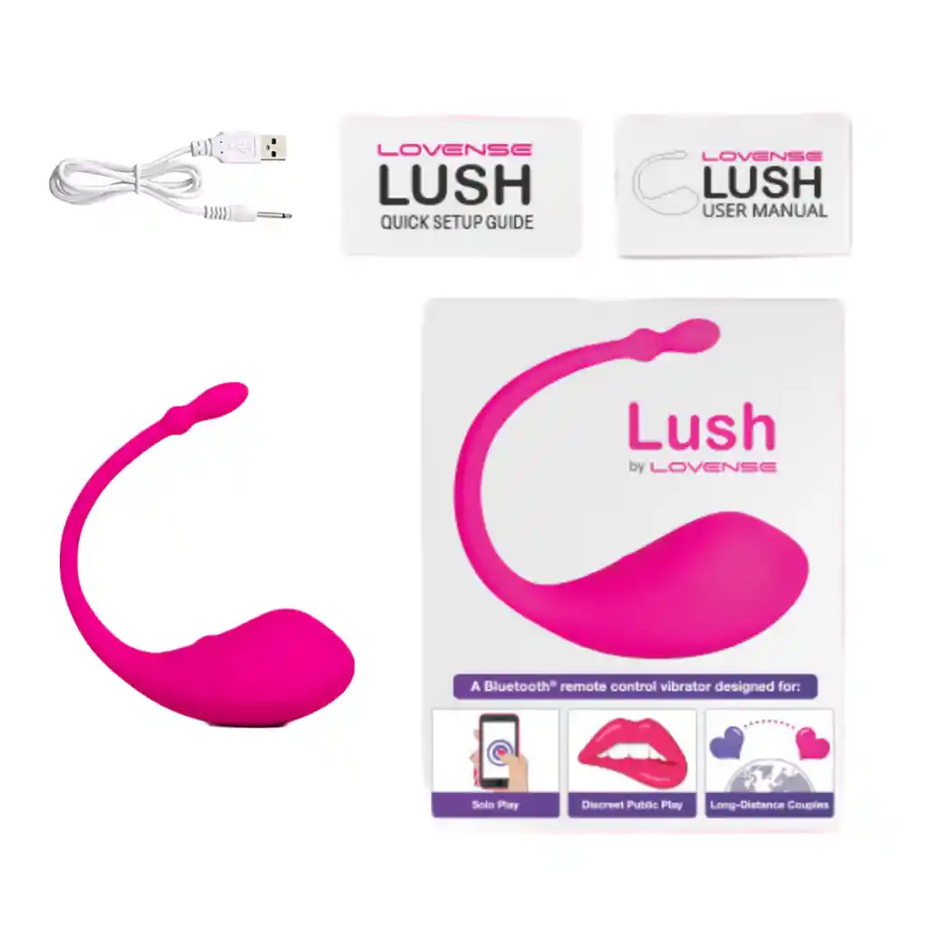 Promo Lovense Lush + Usb Bluetooth + Lubricante