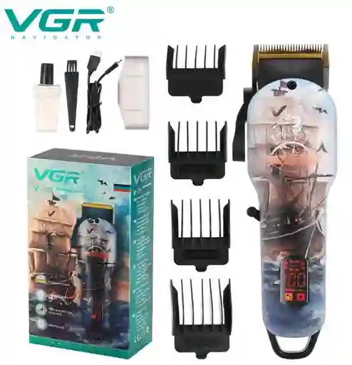 Maquina De Corte Afeitadora Peluquera Inalambrica Vgr V689