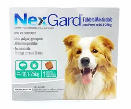 Nexgard Perros 10-25 Kilos