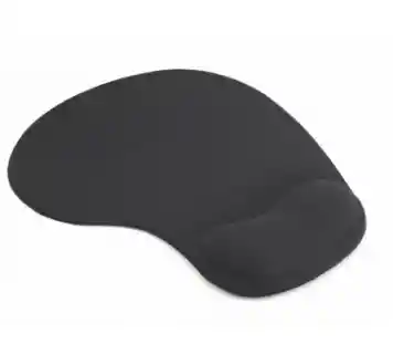 Pad Mouse Ergonómico Soporte En Espuma Negro