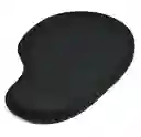 Pad Mouse Ergonómico Soporte En Espuma Negro