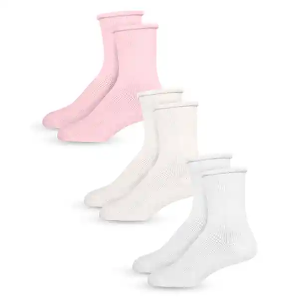 Media Térmica Diabéticos Unisex Mr Happy Pack X 3