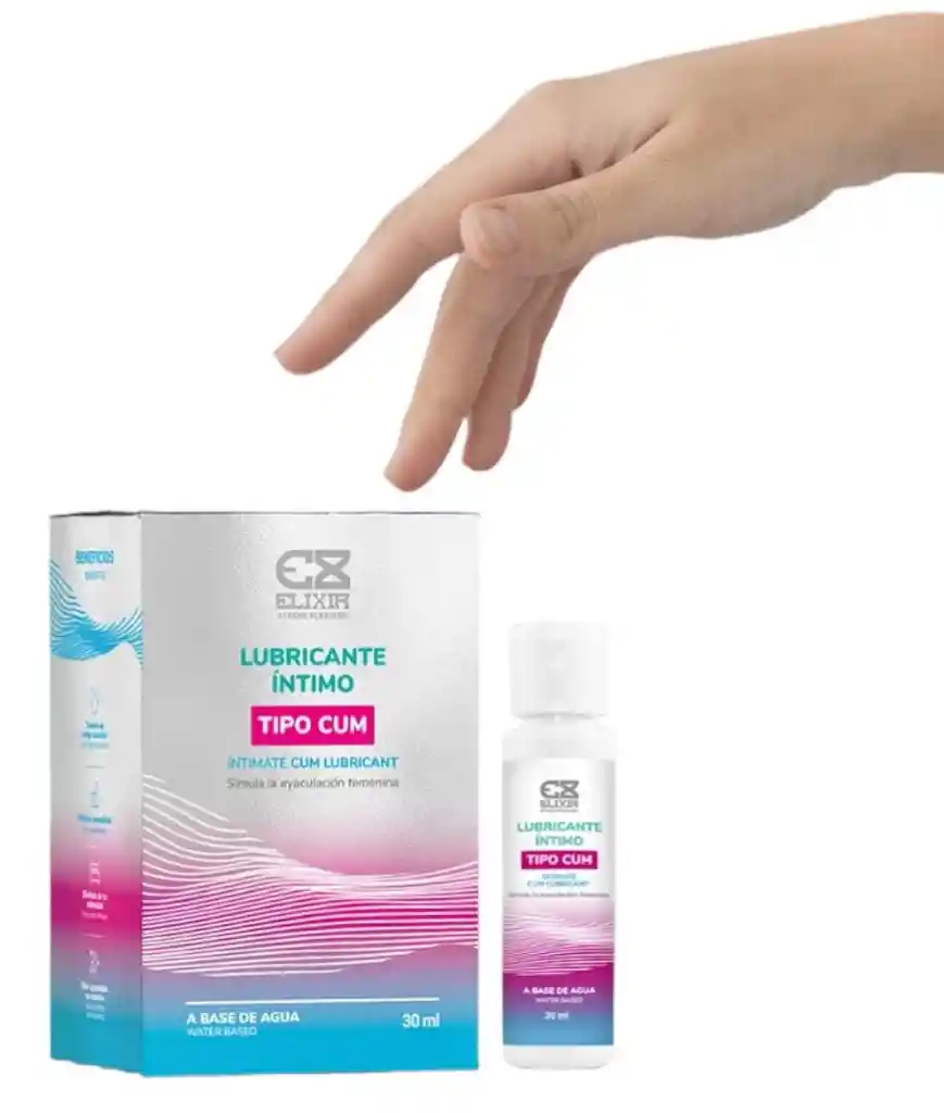 Lubricante Íntimo Tipo Cum Elixir 30ml Simula La Eyaculación Femenina