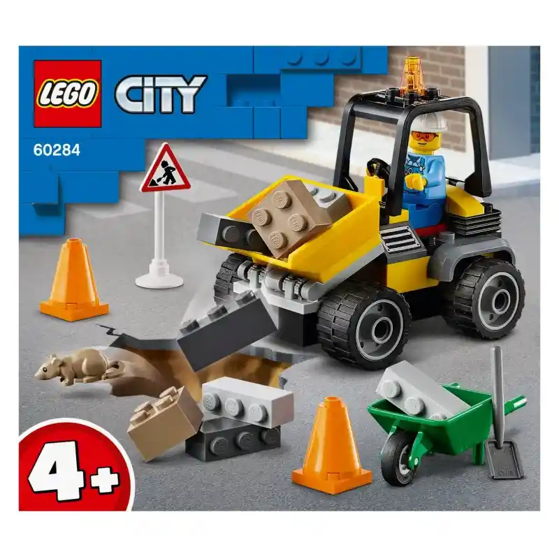 Lego City Camión De Obra 58 Piezas 60284