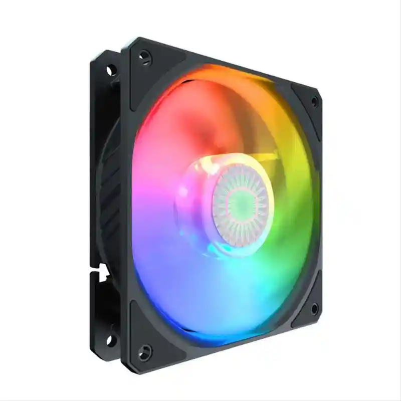 Ventilador 120mm Led Antivibracion Color Led Multicolor