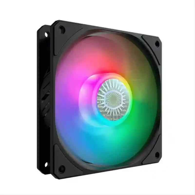 Ventilador 120mm Led Antivibracion Color Led Multicolor