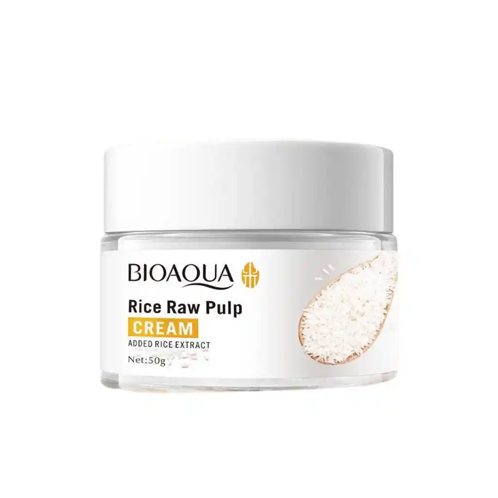  Crema Facial De Arroz BIOAQUA 