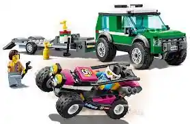 Lego City Furgoneta Transporte Del Buggy De Carreras 60288