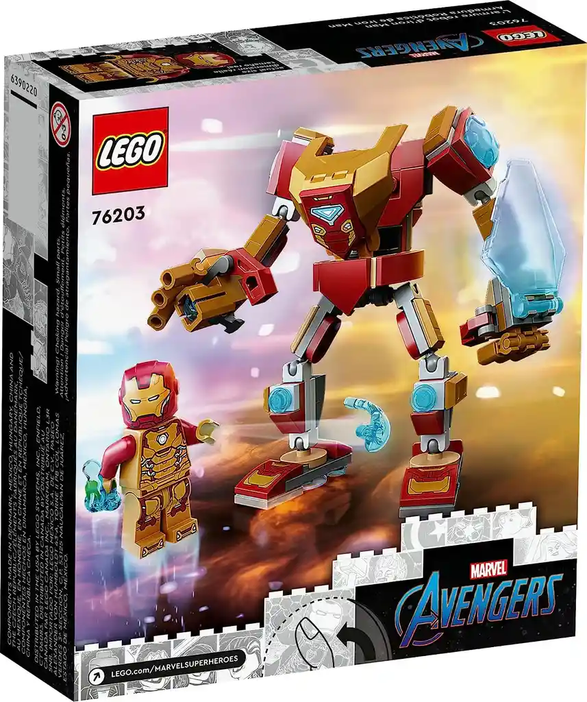 Lego® Armadura Robótica De Iron Man 76203