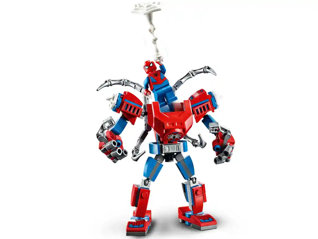 Lego Marvel Spider-man: Spider-man Mech 76146 152 Piezas