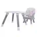 Silla Comedor Y Escritorio Para Bebé Sidney 6 En 1 Priori Gris