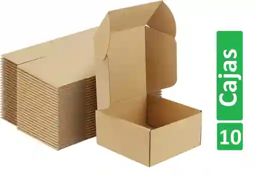 Caja X10u Para Regalo De 20x20x10cm Cajas De Empacar Envolver
