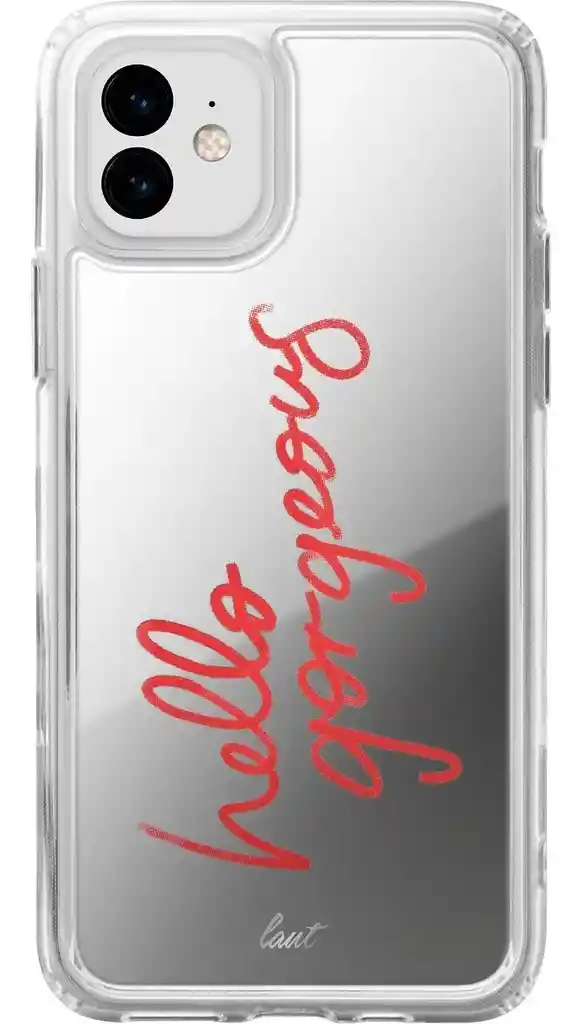 Estuche Para Iphone 11 Pro Laut Mirror Espejo Hello