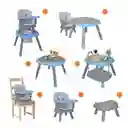 Silla Alta Comedor Para Bebé 7 En 1 Seven Priori Azul