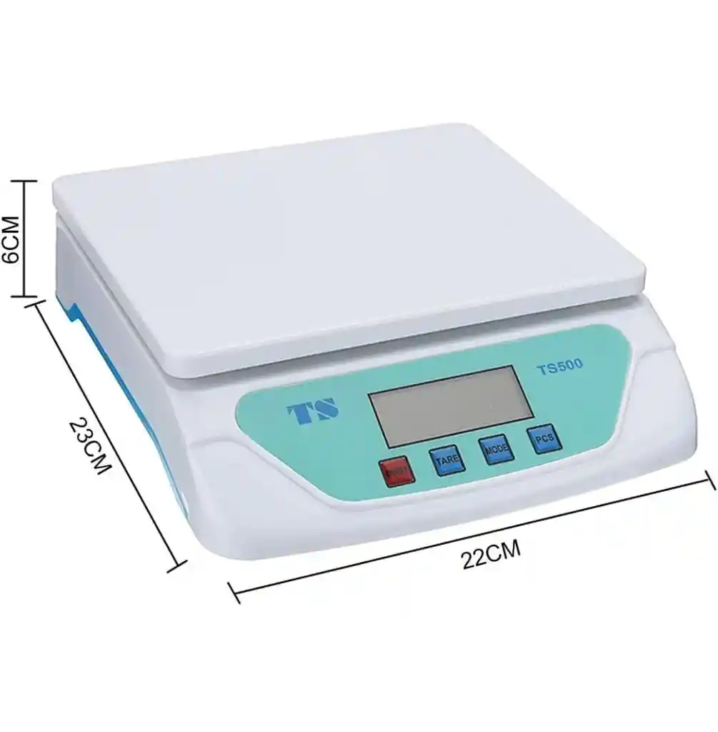 Báscula Electrónica De Peso, Pantalla Lcd 30 Kilos