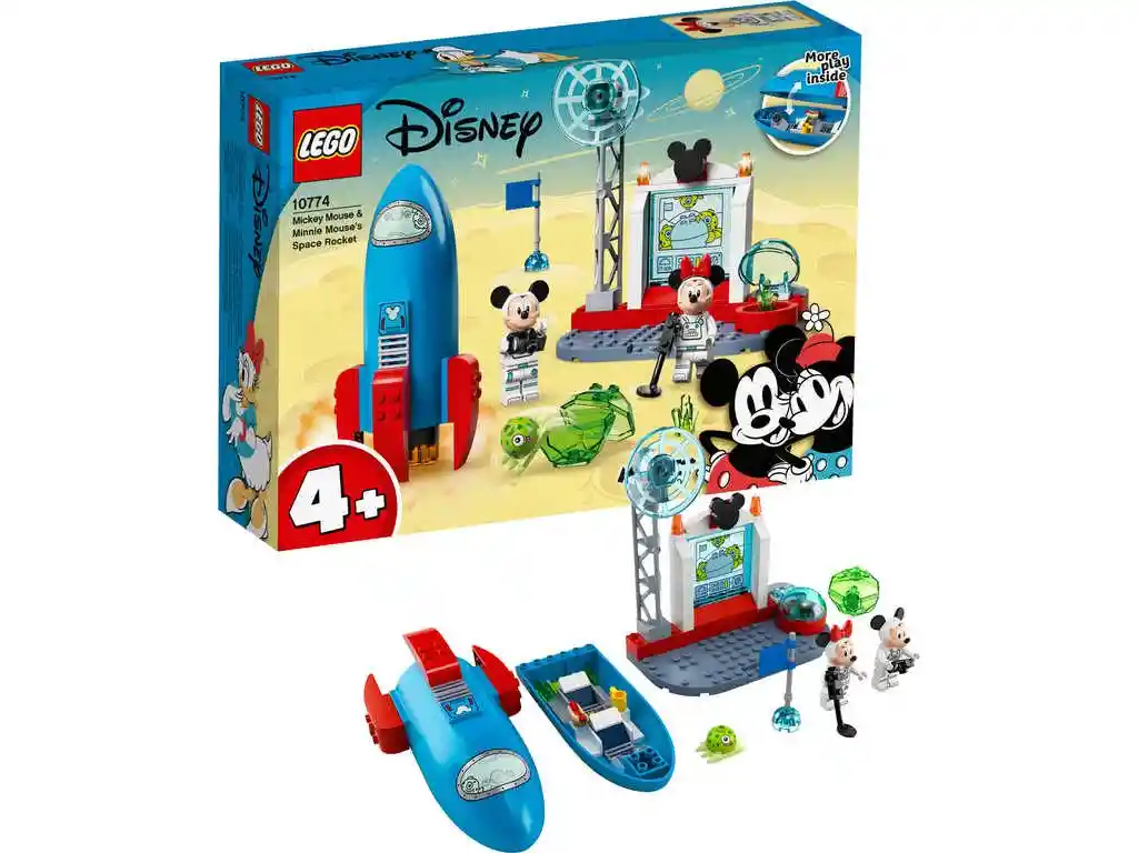 Lego 10774 Cohete Espacial De Mickey Mouse Y Minnie Mouse