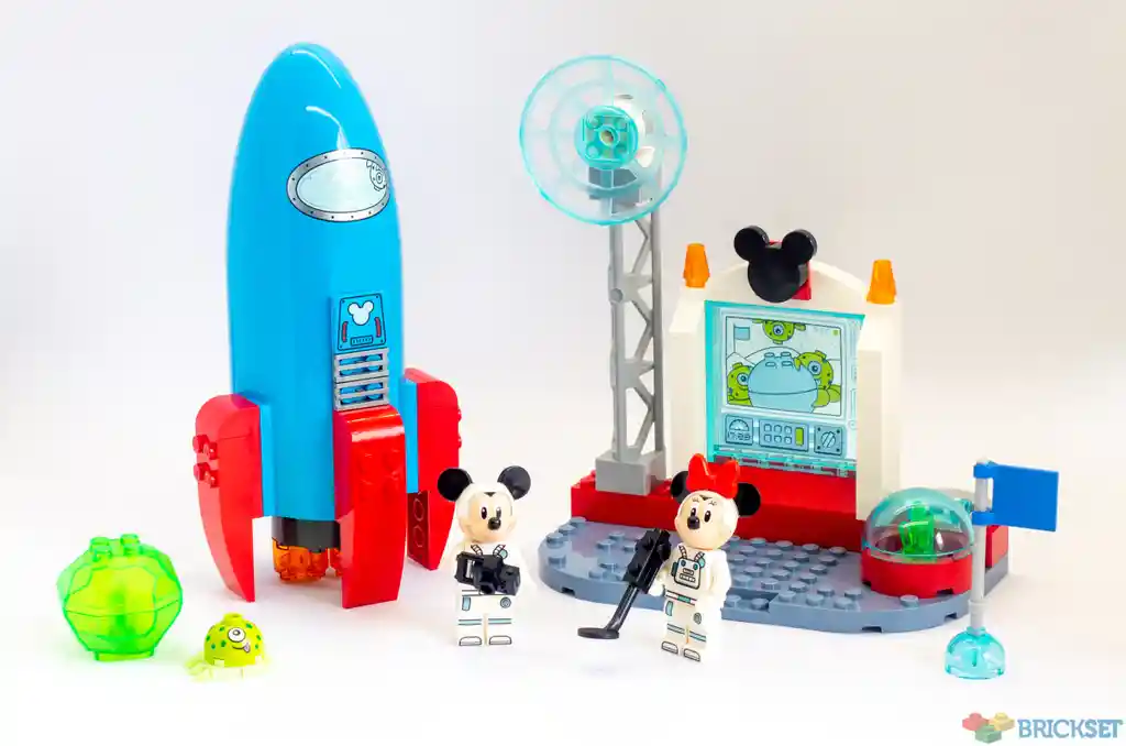 Lego 10774 Cohete Espacial De Mickey Mouse Y Minnie Mouse