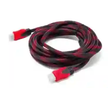 Cable Hdmi 1.5 Metros Doble Filtro Mallado Punta Dorada