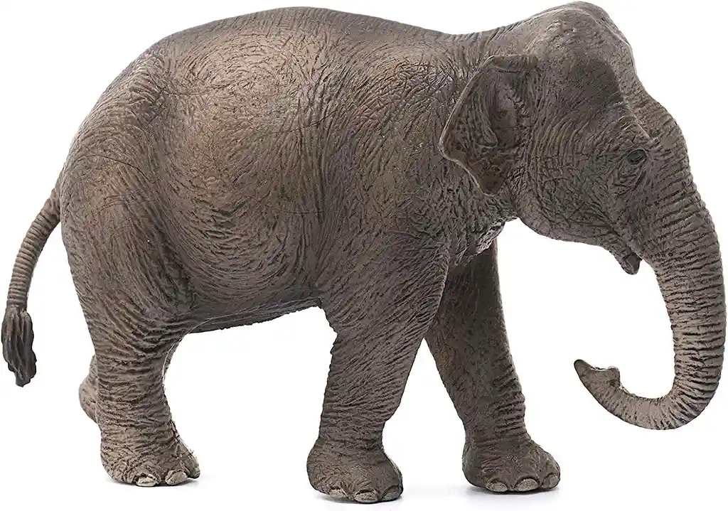 Figura De Animales Elefante Colección Pintado A Mano