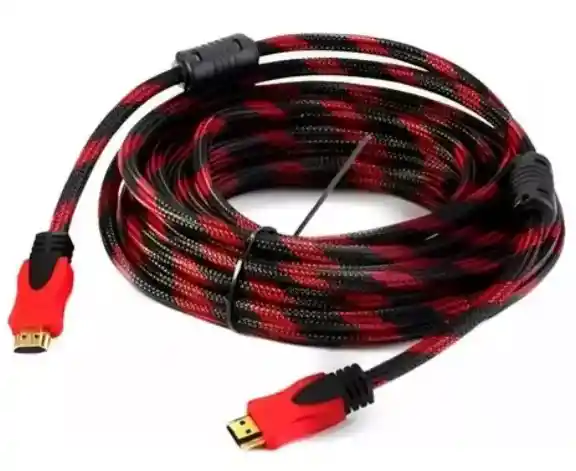 Cable Hdmi 3 Metros Doble Filtro Mallado Punta Dorada